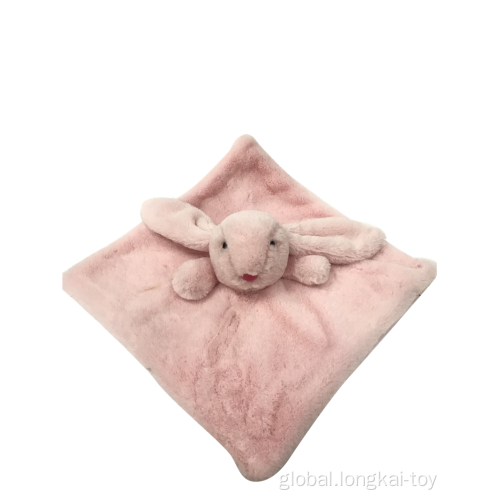 Baby Comforters Plush Rabbit Comfort Towel Supplier